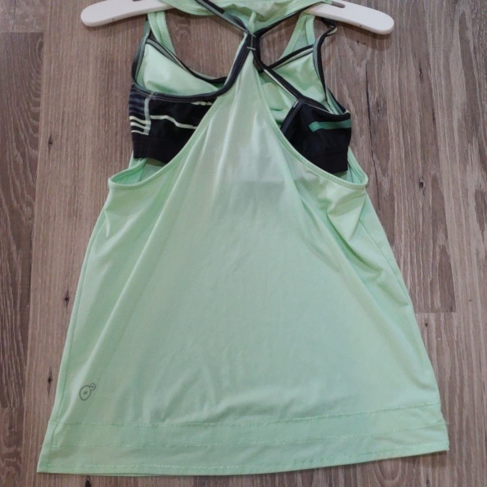 Puma Racerback Tank with Sports Bra - Picture 6 of 8
